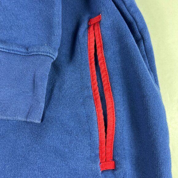 NFL New York Giants Football Sweatshirt Adult Large Blue Faded Full Zip Hoodie - Picture 5 of 15